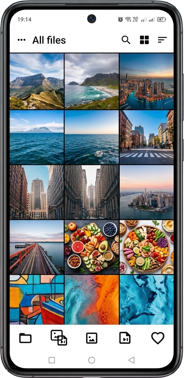 Galerinio App Screenshot